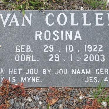 COLLER Horace Henry, van 1911-1981 &amp; Rosina 1922-2003 