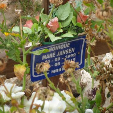JANSEN Bonique Maré 1999-2015