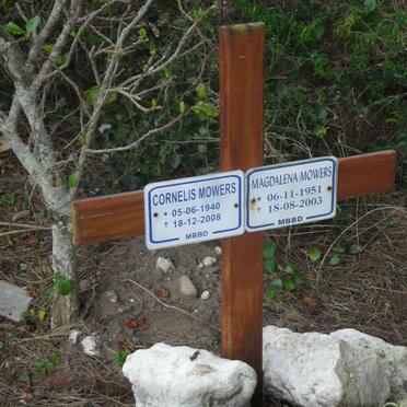 MOWERS Cornelis 1940-2008 &amp; Magdalena 1951-2003