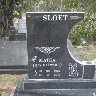 SLOET Maria nee HAYWARD 1932-2014