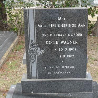 WAGNER Kotie 1902-1982