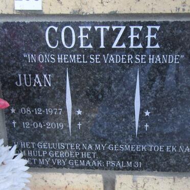 COETZEE Juan 1977-2019