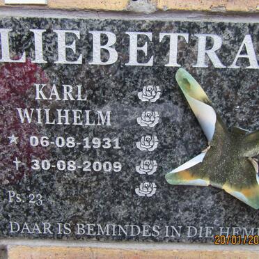 LIEBETRAU Karl Wilhelm 1931-2009