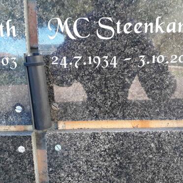 STEENKAMP M.C. 1934-2019