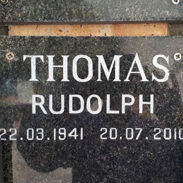 THOMAS Rudolph 1941-2010