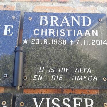BRAND Christiaan 1938-2014