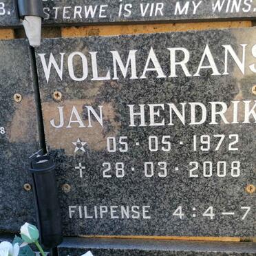 WOLMARANS Jan Hendrik 1972-2008