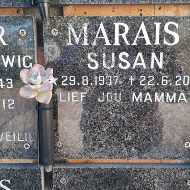 MARAIS Susan 1937-2012