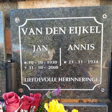 EIJKEL Jan, van den 1930-2008 &amp; Annis 1934-