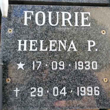 FOURIE Helena P. 1930-1996