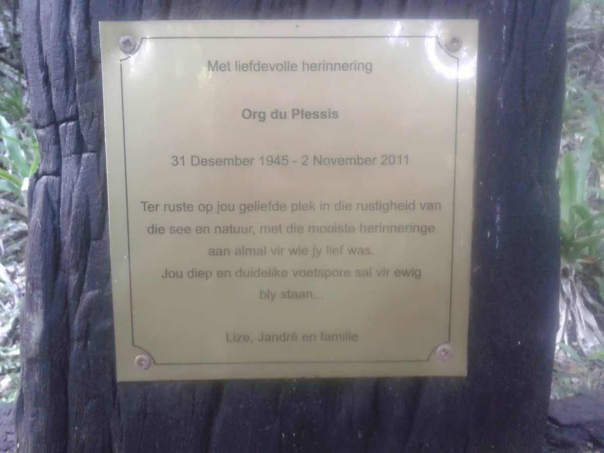 PLESSIS Org, du 1945-2011