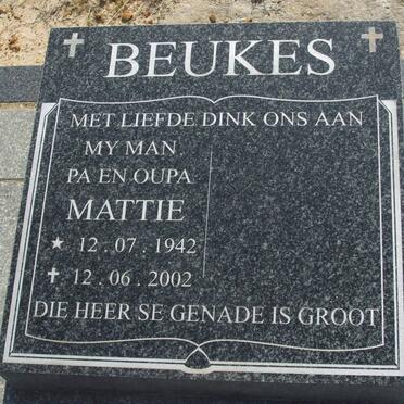 BEUKES Mattie 1942-2002