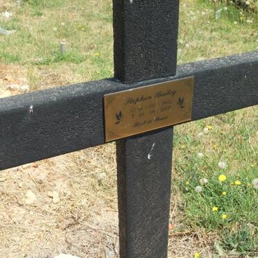 BAILEY Stephen 1942-2007