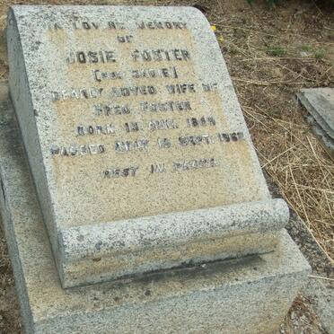 FOSTER Josie nee SADIE 1898-1962