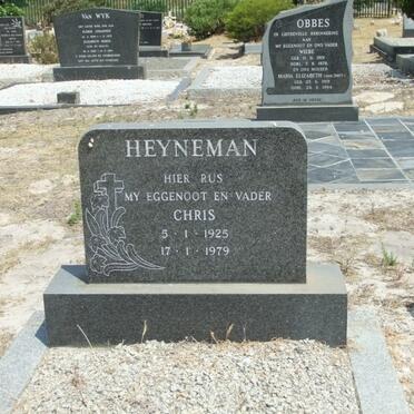 HEYNEMAN Chris 1925-1979
