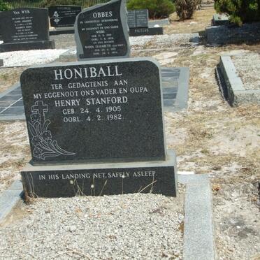 HONIBALL Henry Stanford 1905-1982