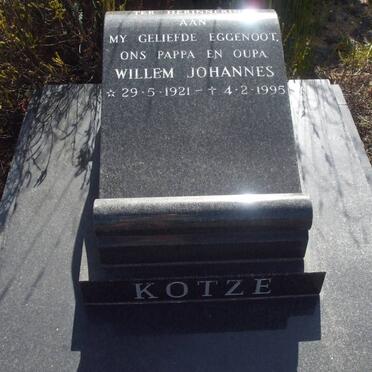 KOTZE Willem Johannes 1921-1995