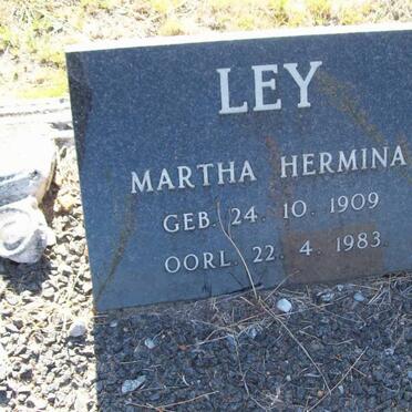 LEY Martha Hermina 1909-1983