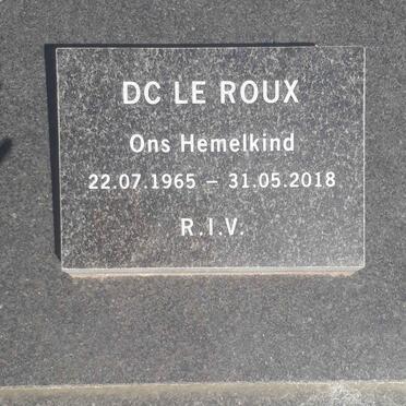 ROUX Gabriël Jacobus, le 1963-1994 :: ROUX D.C., le 1965-2018 