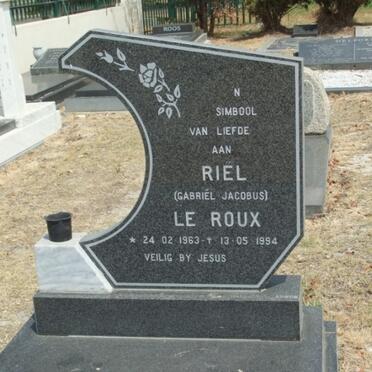 ROUX Gabriël Jacobus, le 1963-1994