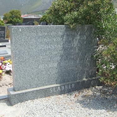 SLABBER Hendrik &amp; Johanna