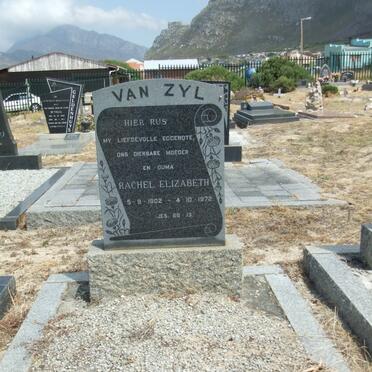 ZYL Rachel Elizabeth, van 1902-1972