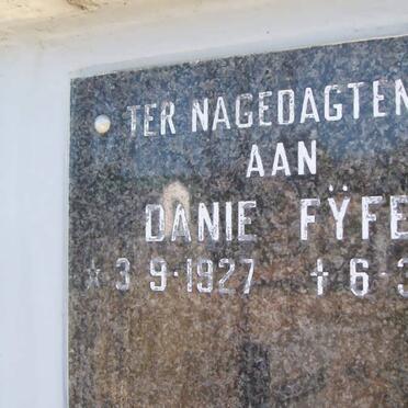 FYFER Danie 1927-1993
