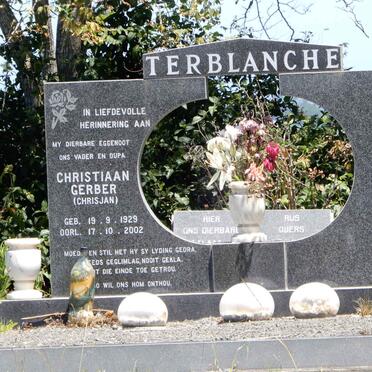 TERBLANCHE Christiaan Gerber 1929-2002