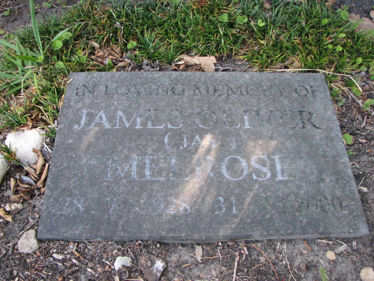 MELROSE James Oliver 1928-2000