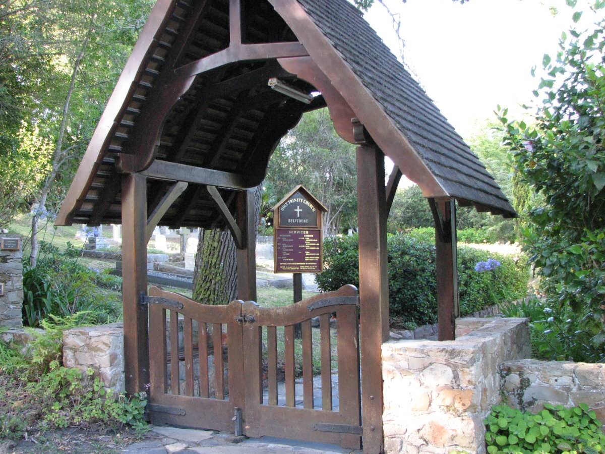 2. Cemetery Gate, Holy Trinity Church, Belvidere