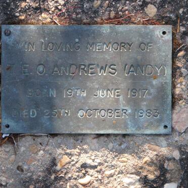 ANDREWS T.E.O. 1917-1983