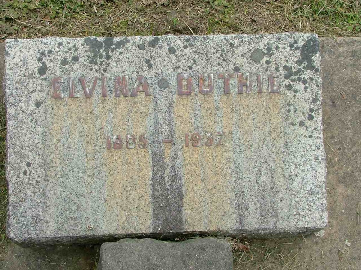 DUTHIE Elvina 1885-1937