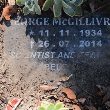 McGILLIVRAY George 1934-2014