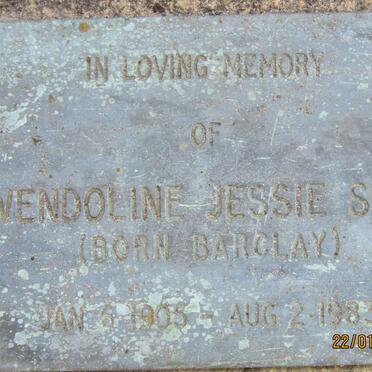 SMITH Gwendoline Jessie nee BARCLAY 1905-1983