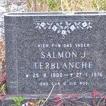 TERBLANCHE Salmon J. 1900-1976