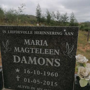 DAMONS Maria Magteleen 1960-2015