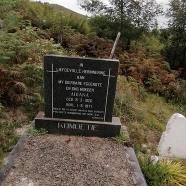 KOMOETIE Adiana 1920-1977