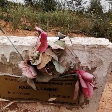 LAMINI Rach?l 1893-2012