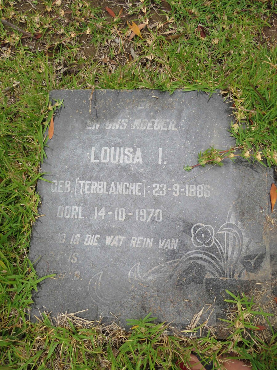 BARNARDO Alexander 1881-1973 & Louisa I. TERBLANCHE 1886-1970 _3