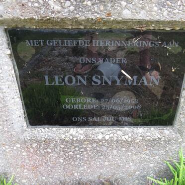 SNYMAN Leon 1953-2008