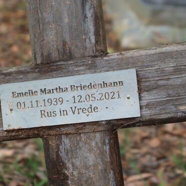 BRIEDENHANN Emelie Martha 1939-2021