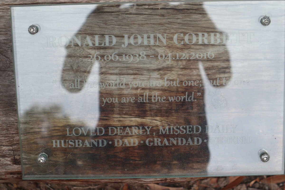 CORBETT Ronald John 1938-2016