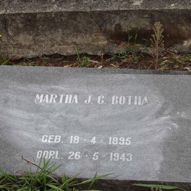 BOTHA Martha J.C. 1895-1943
