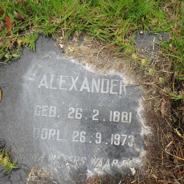 BARNARDO Alexander 1881-1973 & Louisa I. TERBLANCHE 1886-1970 _2