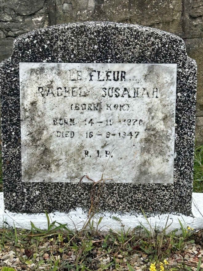 FLEUR Rachel Susanah, le nee KOK 1878-1947