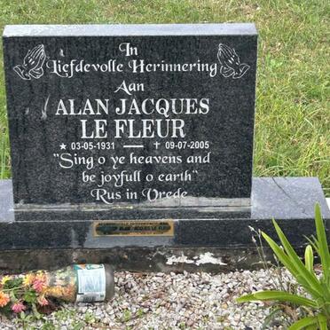 FLEUR Alan Jacques, le 1931-2005