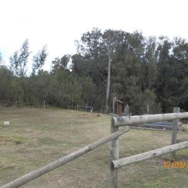 Western Cape, KNYSNA district, Millwood forest, Millwood Gold Fields old English cemetery
