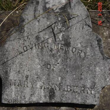 BERN Mary Ann 1850-1926 _1