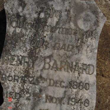 BARNARD Henry 1880-1948