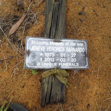 BARNARDO Jeneve Veronica 1973-2013